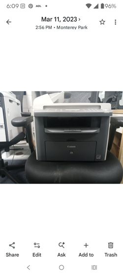 Canon & Xerox laser printers available if posted