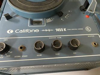 1980 Califone Record Player 