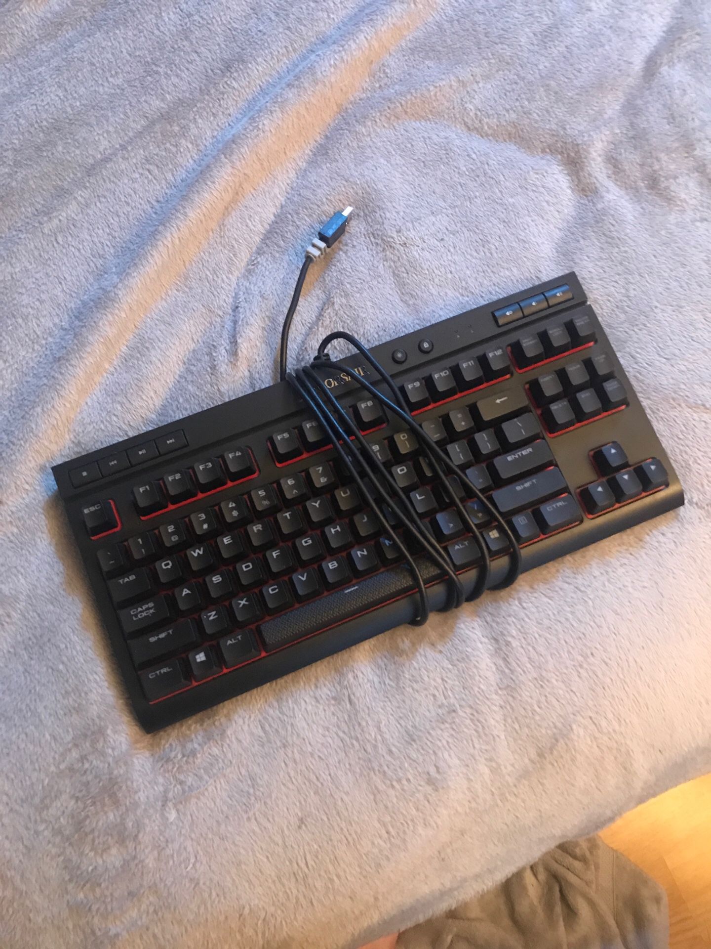 Corsair red k55 good condition