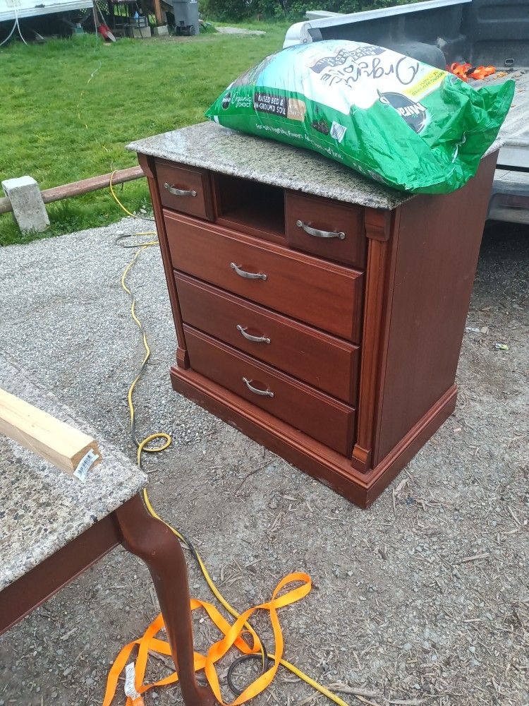 Granite Top Dressers