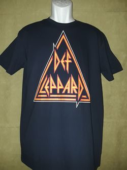 New Def Leopard Tour Short Sleeve T-Shirt (L)