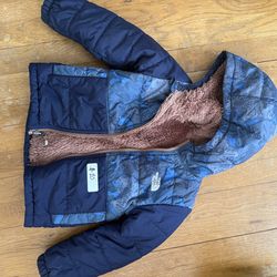 North Face 18m reversible coat