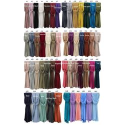 5 For $55 Premium Jersey Shawls/Hijabs