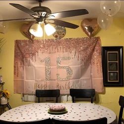 15th Birthday Banner