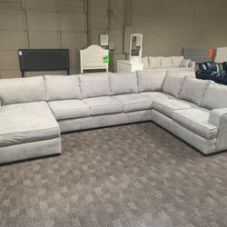 New Big Grey Sectional Couch 