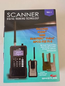 Whistler TRX-1 Digital Police Scanner with full LAPD. Has DMR & NXDN - $375 firm Read All
