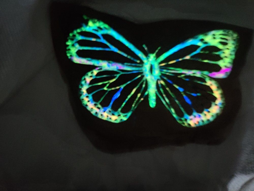 Glow In The Dark Butterfly Night Stand
