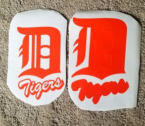 Detroit tigers vinyl decal