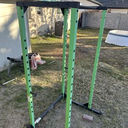 Weight Set And Squat Rack 