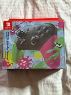 Splatoon 2 Nintendo switch pro controller edition