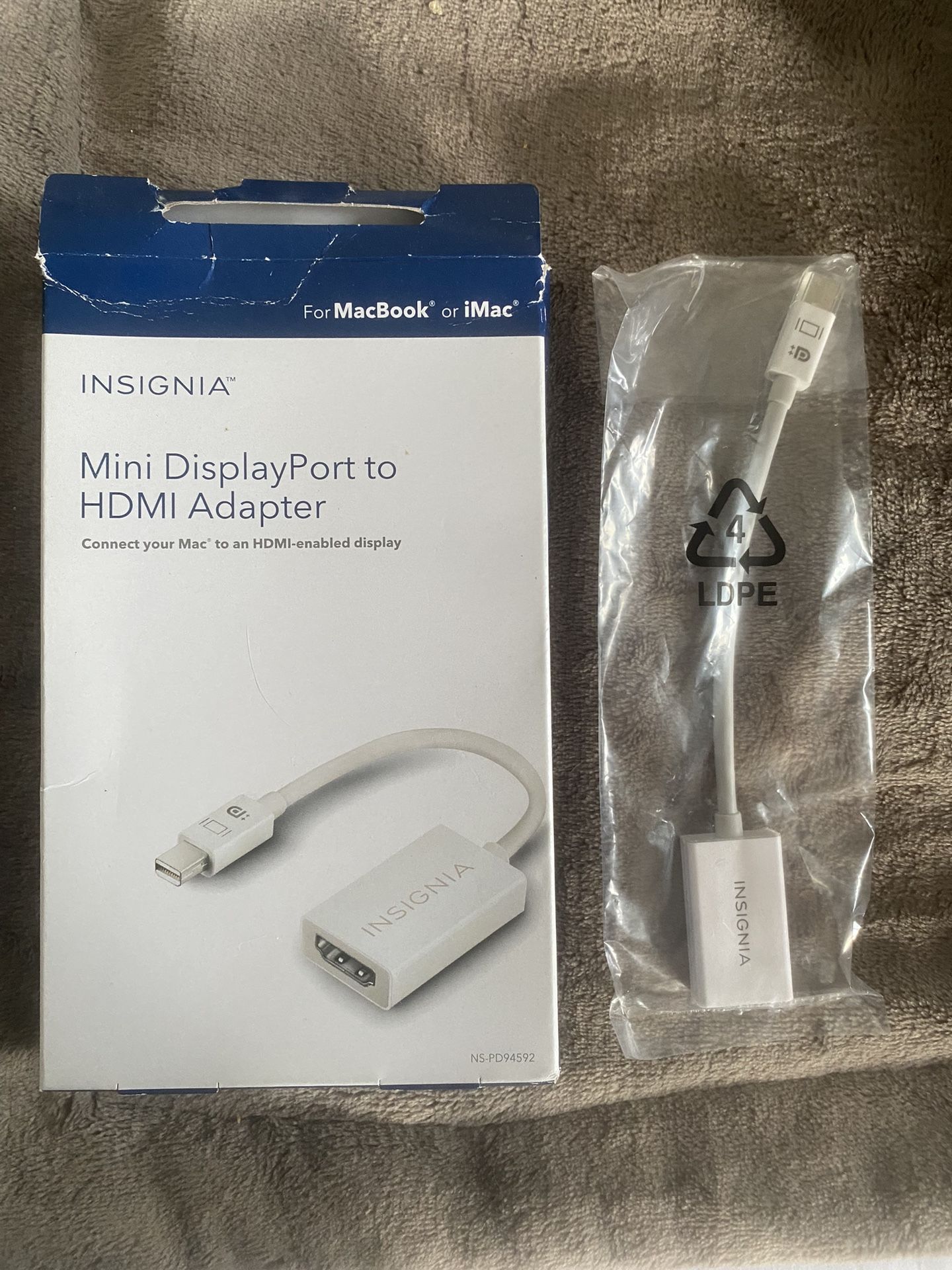 Insignia Mini DisplayPort To HDMI Adapter