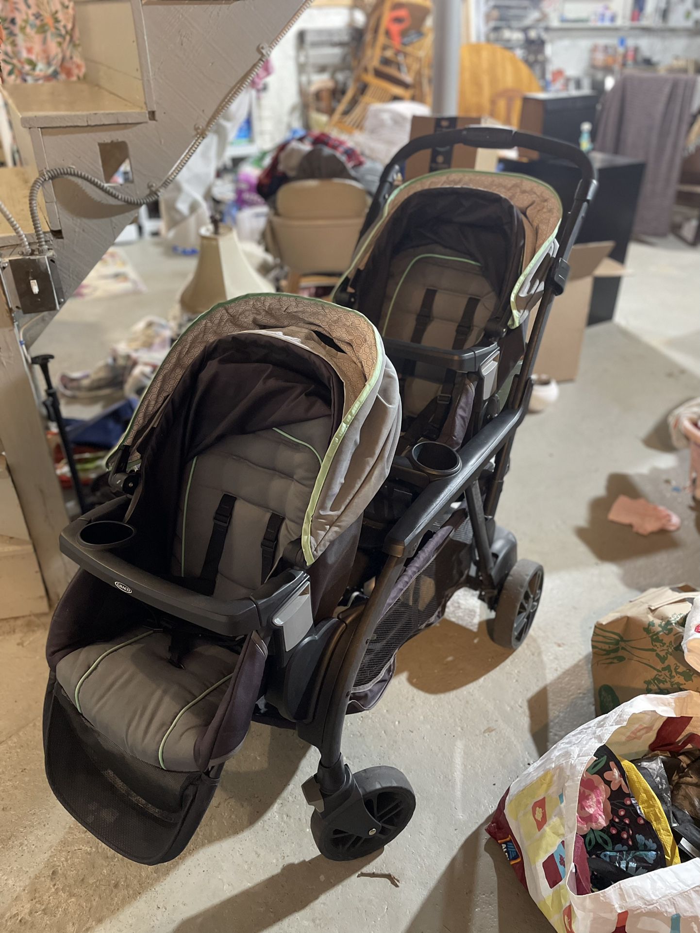 Graco Double Stroller - Used, Good Condition