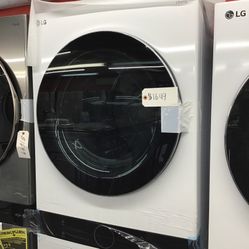 New Scratch And Dent LG Front Load Washer And Dryer Stack Unit. 1 year Warranty 