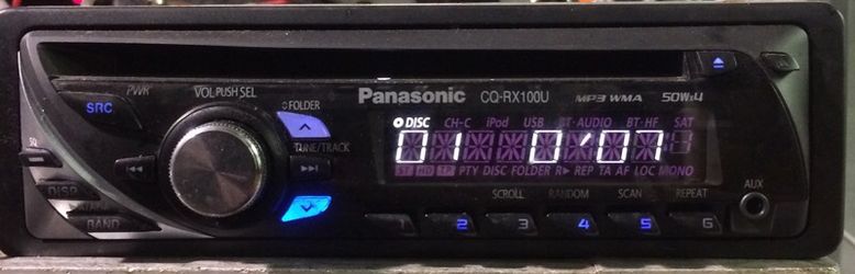 Panasonic with aux port