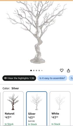 Manzanita center piece