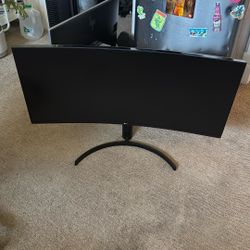 LG 34’  OLED Curved Monitor