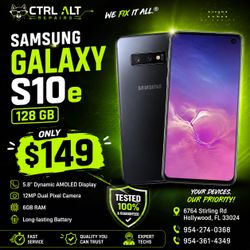 🔥 Samsung Galaxy S10e 128GB 🔥
Only $149‼️