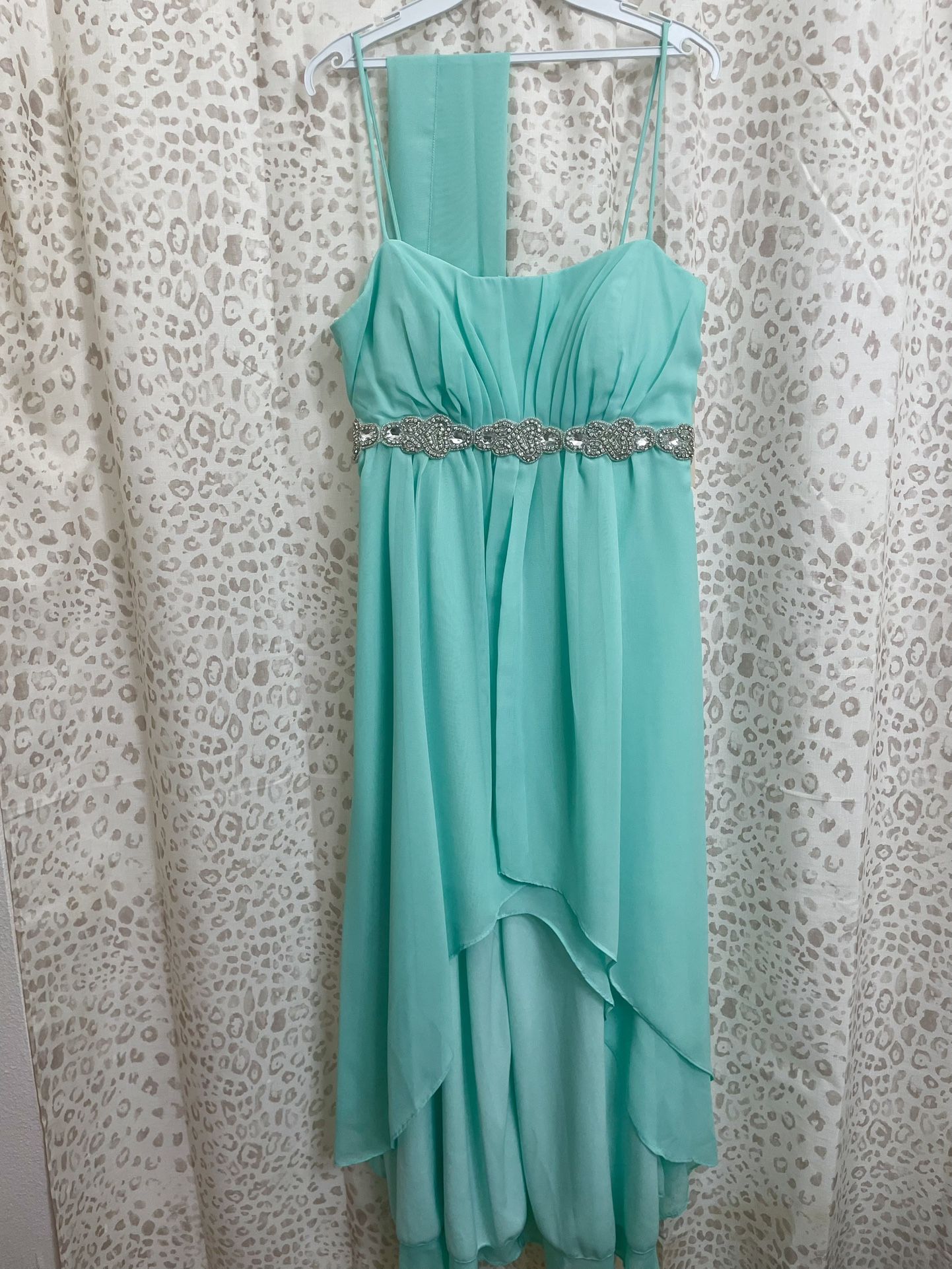 teal mint dress