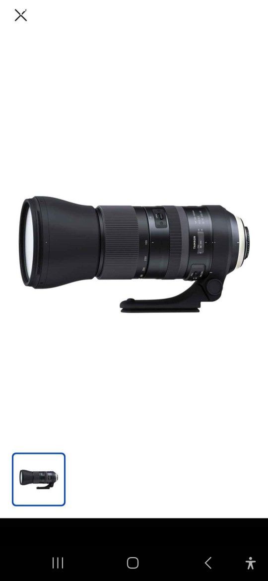 Tamron - SP 150-600mm F/5-6.3 Di VC USD G2 Telephoto Zoom Lens