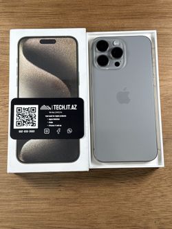 📱 iPhone 15 Pro Max | 256GB | Natural Titanium | Unlocked (Any Carrier)