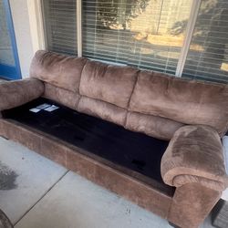 Couch, Recliner, End Tables Set 