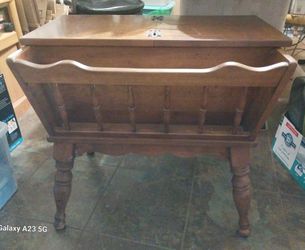 Vintage Solid Maple Wood Dough Box