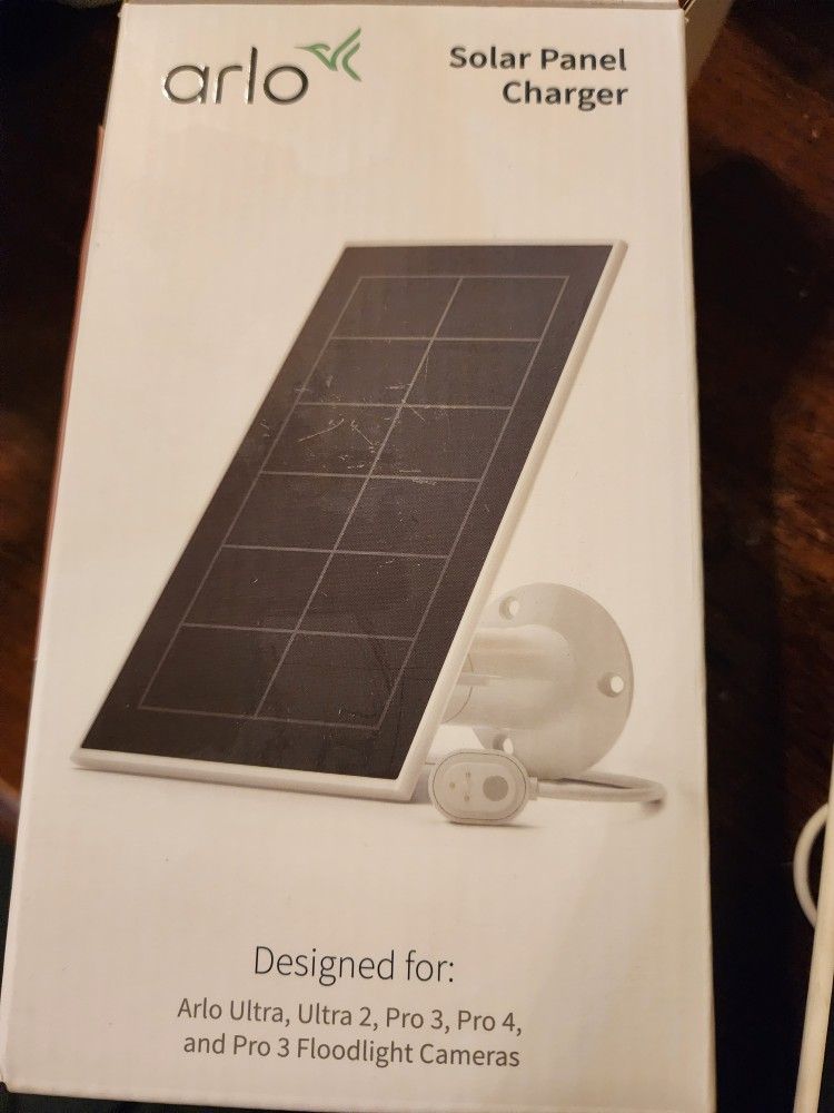 Arlo SOLAR Panel Charger- Used