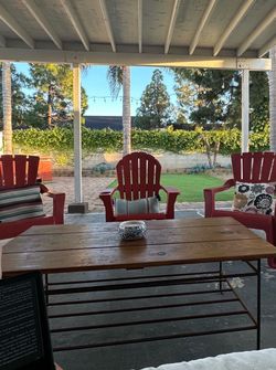 Outdoor coffee table