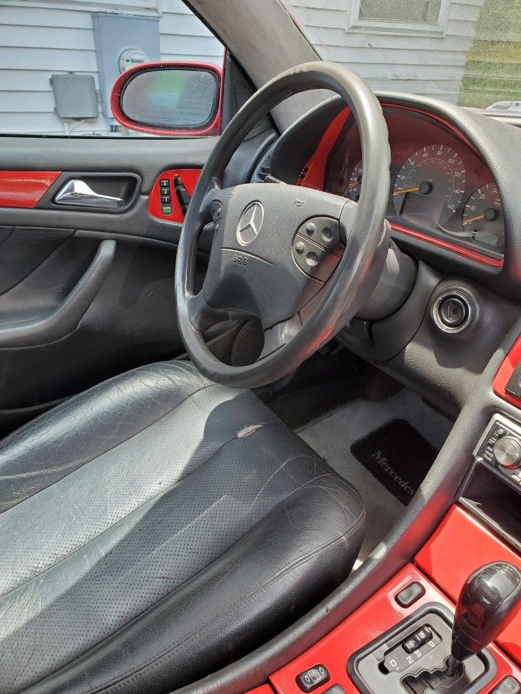 W208 Mercedes Steering wheel With Bag