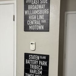 2 IKEA Canvas Wall Art 