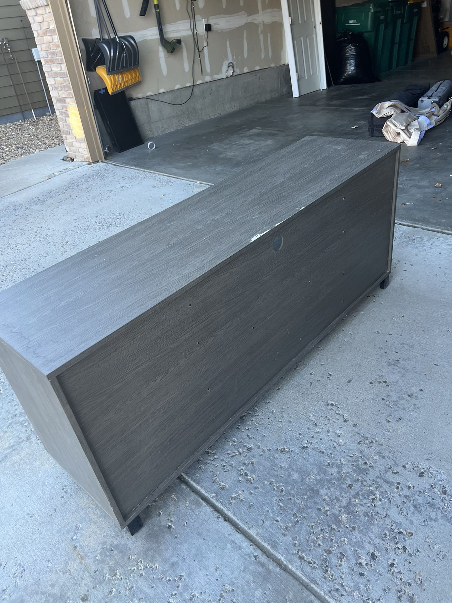 Office Credenza and File Cabinet