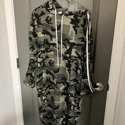 Sports Hooded Dress