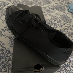 Brand New All Black Converse 