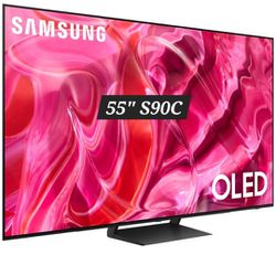 SAMSUNG 55" INCH OLED 4K SMART TV S90C ACCESSORIES INCLUDED 