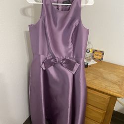 Tahari Purple Dress 