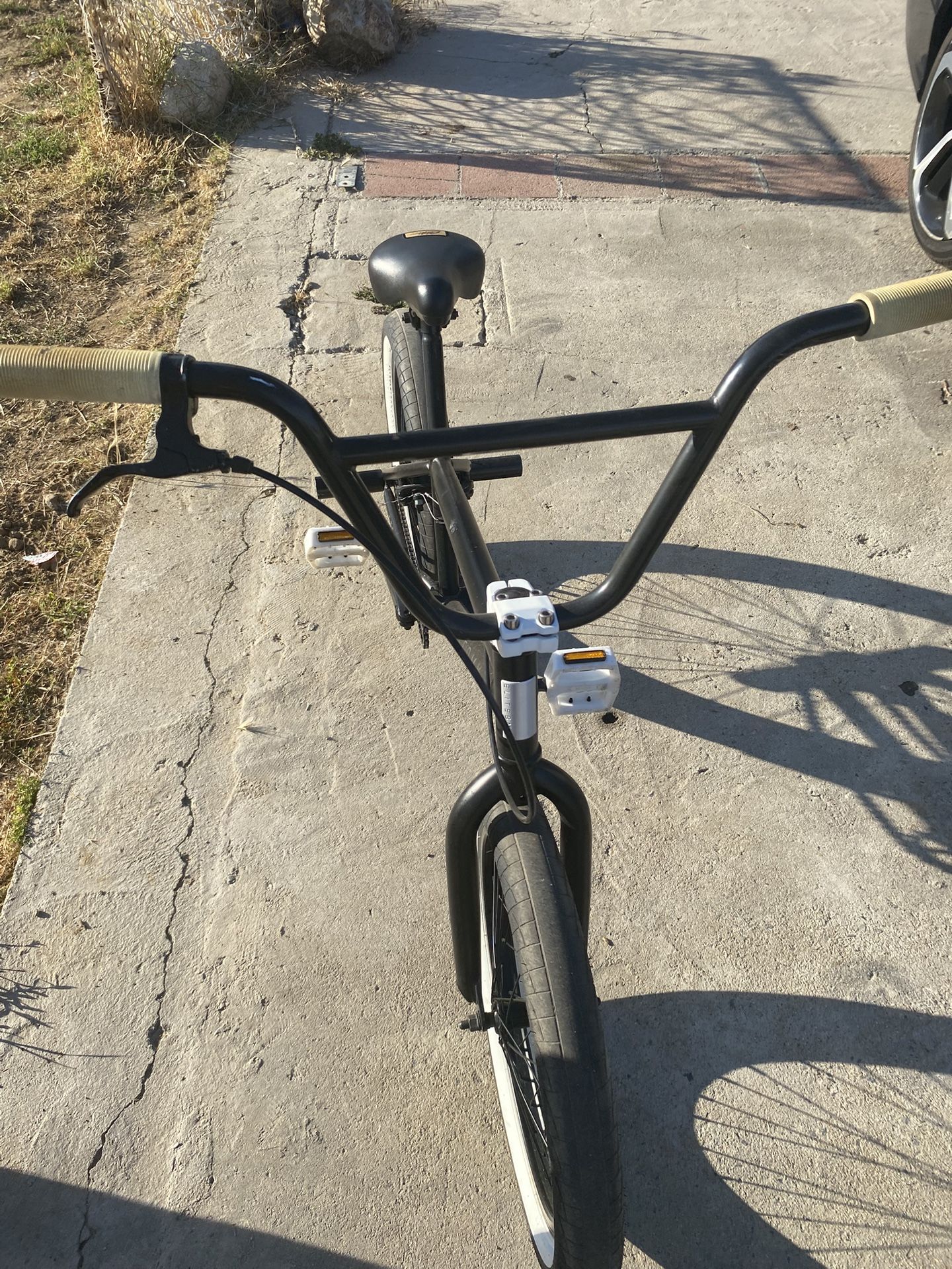 Bike Bmx Black With White
