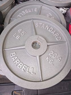 45lb plates