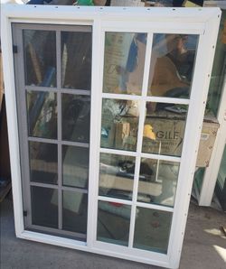 ➿️ JELDWEN 8950V VINYL SLIDING WINDOW LEFT HAND, 48"Hx36"W, White #8950