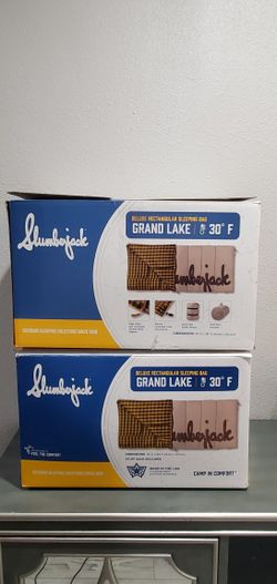 New With Box Deluxe Grand Lake 30° F sleeping bag