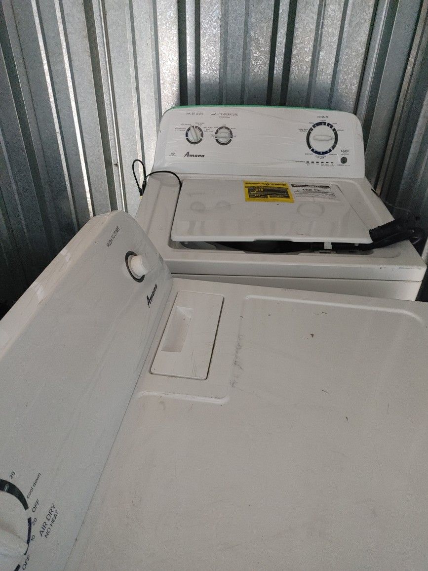 amana washer and dryer SET