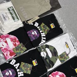 Bape , Supreme , Essentials 