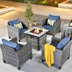 Patio Furniture Set Outdoor new In The Box 