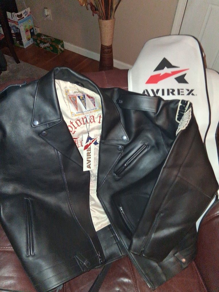Men Brand New   AVIREX  JACKET