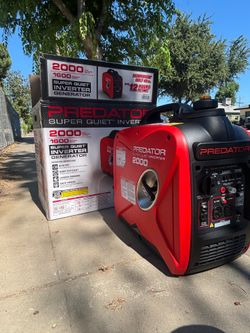 PREDATOR 2000 Watt SUPER QUIET Inverter Generator with CO SECURE Technology