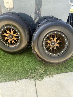 Sand pedals wheel set 4 lug