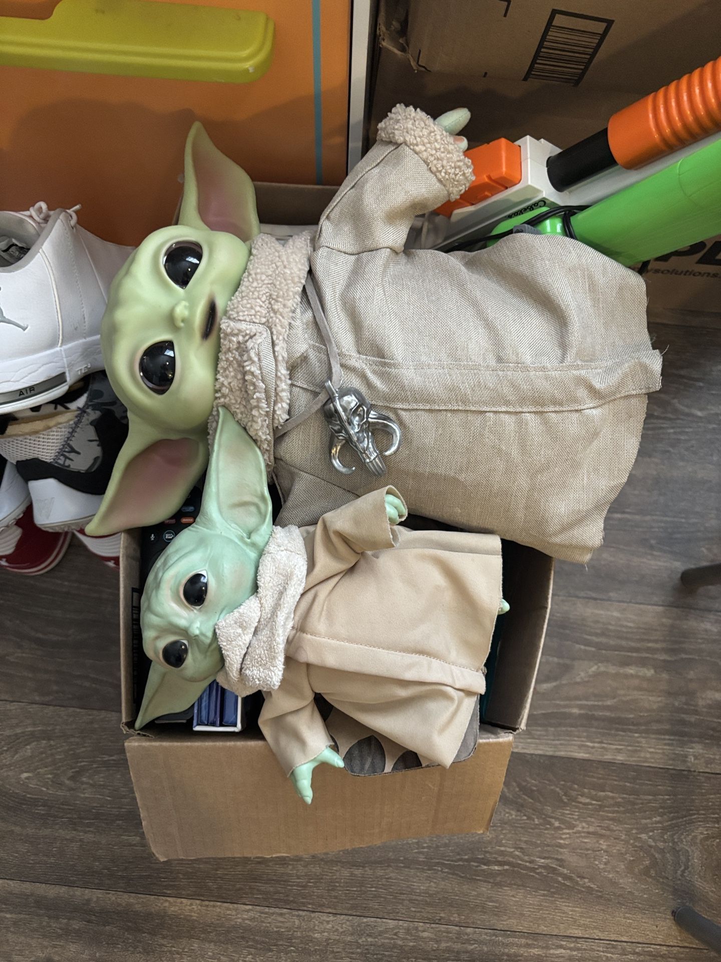 Bop It Yoda And Plushie Yoda