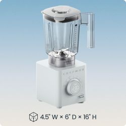 Chefman Obliterator 48 oz Countertop Blender for Smoothies,