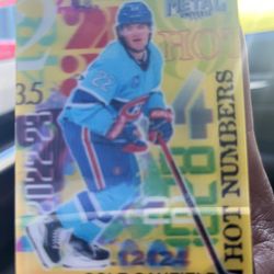 Cole Caufield Hot Numbers Card 