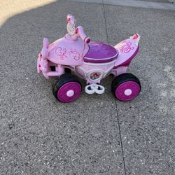 Disney Princess Pink Toddler Ride On Toy