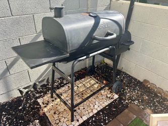 Nexgrill Charcoal Barrel Grill with Side Shelf